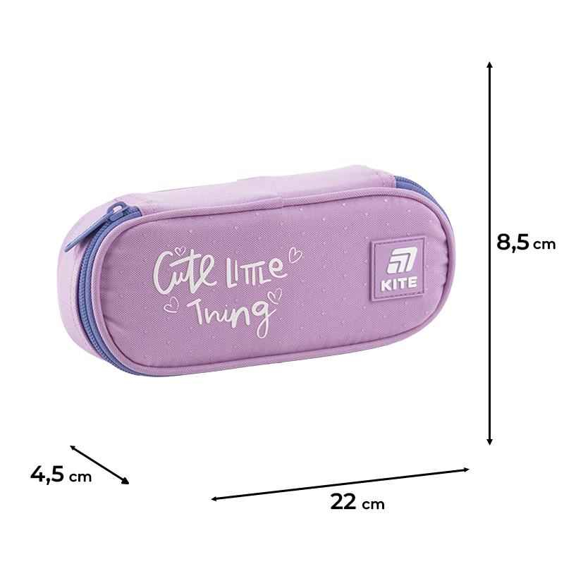 Пенал шкільний Kite Cute K25-599-1