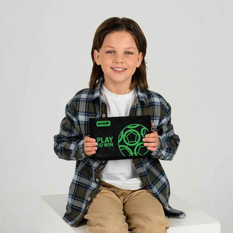 Пенал шкільний Kite Play&Win K25-621-2 без наповнення,1 відділення, 1 відворот