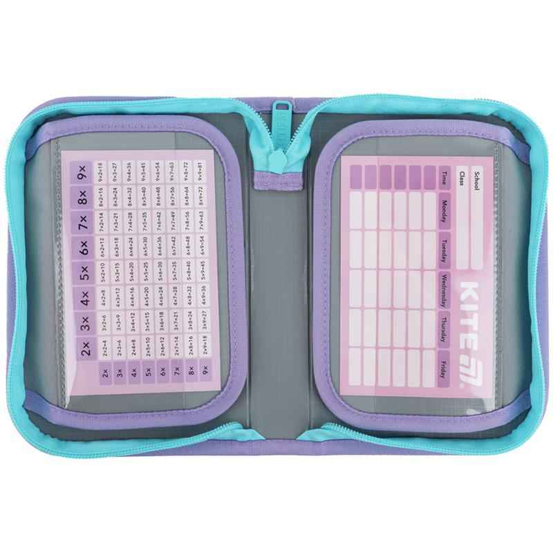 Пенал шкільний Kite Awesome K25-622-5 без наповнення,1 відділення, 2 відворота