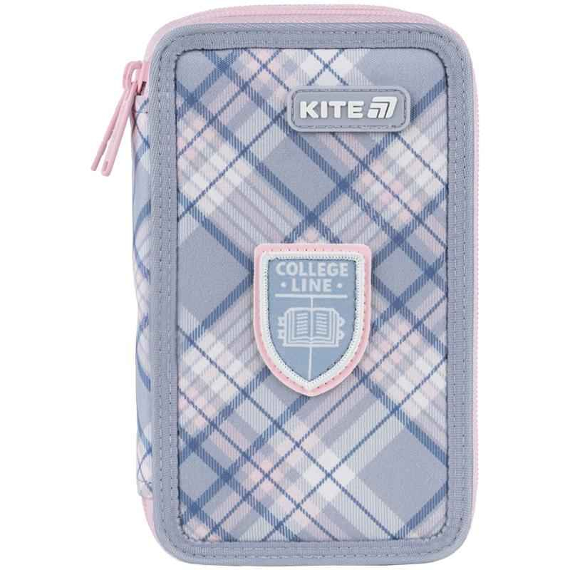 Пенал без наповнення Kite College Line Girl K25-623-1, 2 відділення