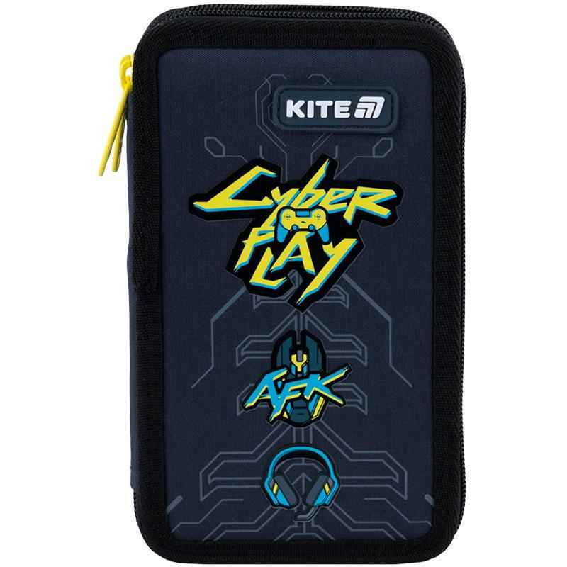 Пенал без наповнення Kite Cyber K25-623-4, 2 відділення