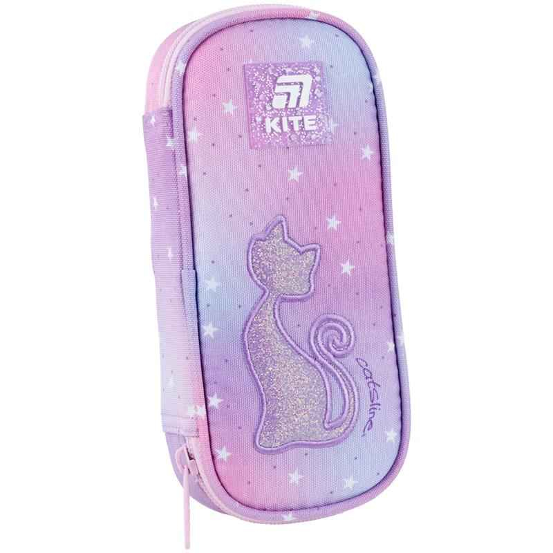 Пенал шкільний Kite Catsline K25-662-19