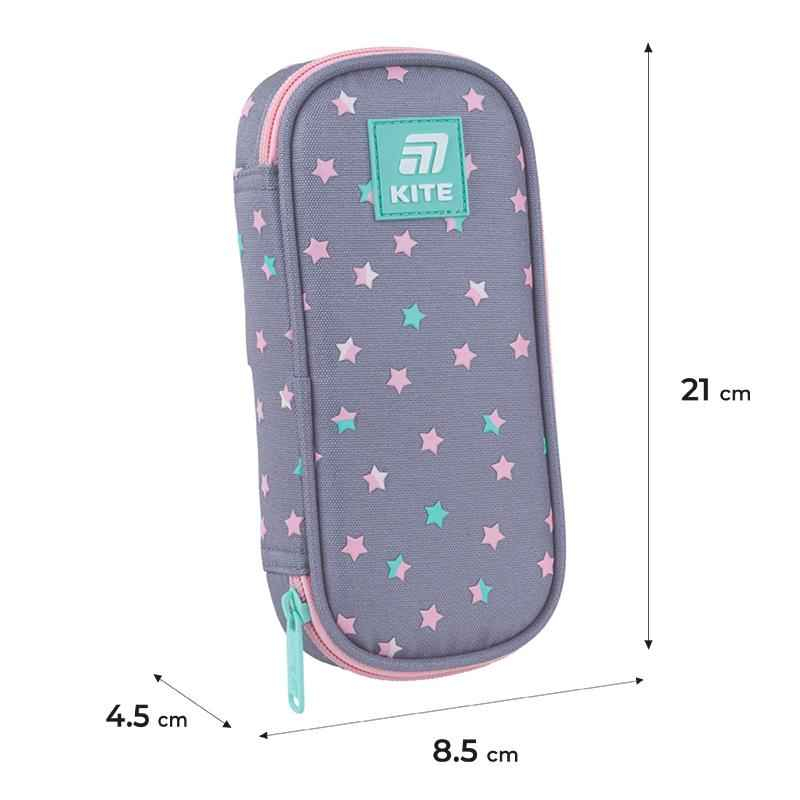 Пенал шкільний Kite Kawaii Stars K25-662-1