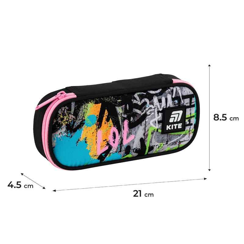 Пенал шкільний Kite Street Art K25-662-3