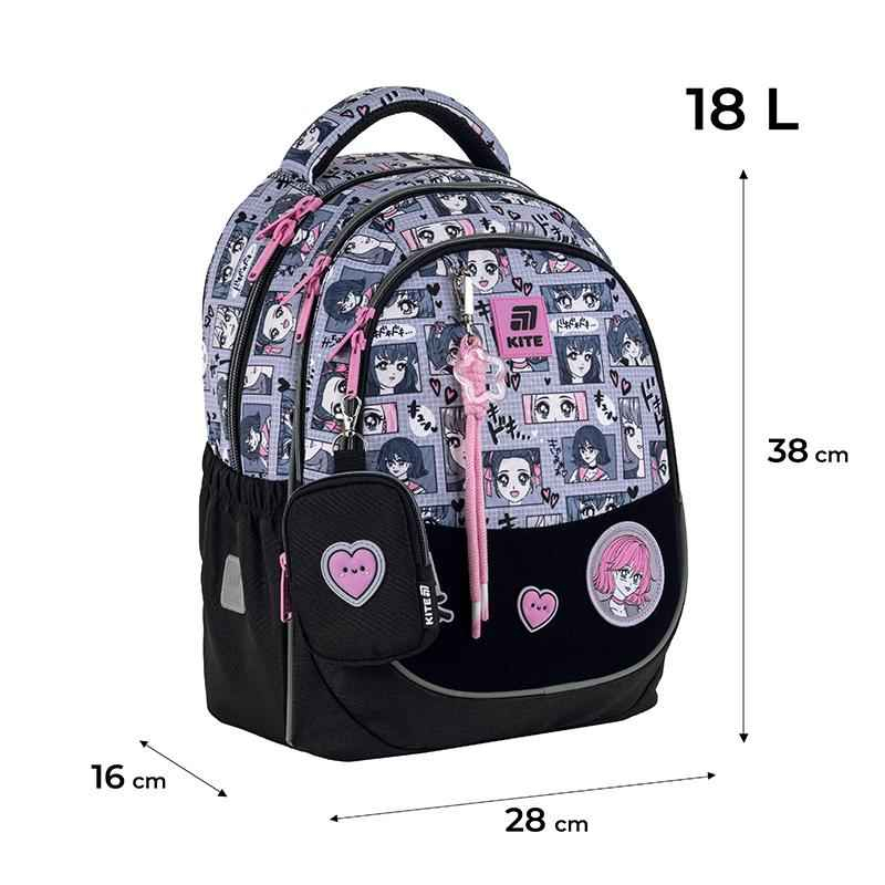 Рюкзак школьный Kite Education Anime Girl K25-700M-1