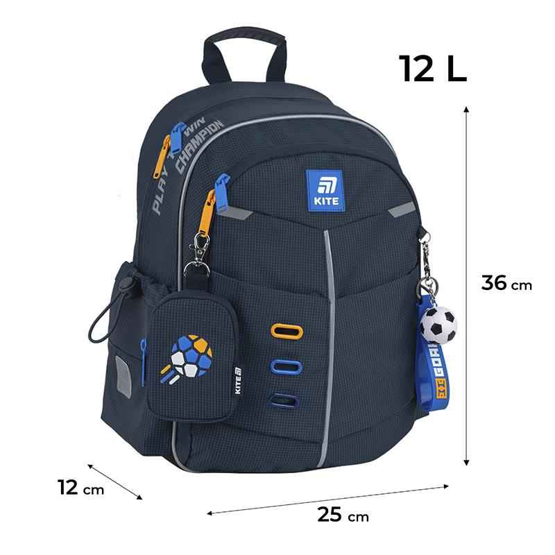 Рюкзак шкільний Kite Education Goal Time K25-771S-5