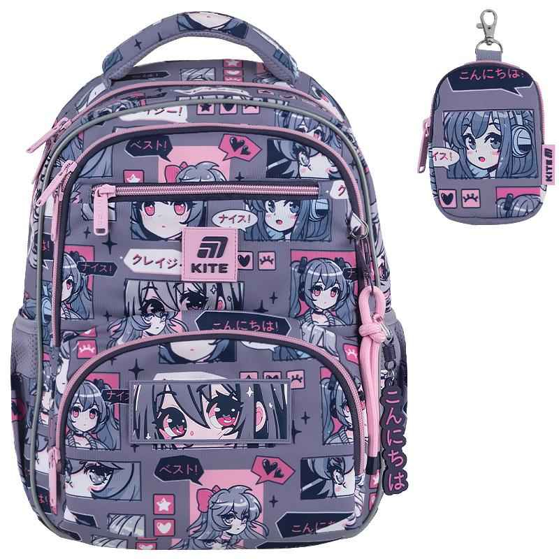 Рюкзак шкільний Kite Education Anime Girl K25-773M-5