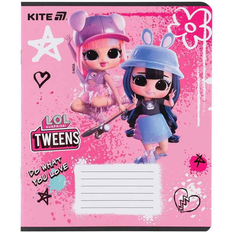 Тетрадь школьная Kite LOL LO25-234, 12 листов, линия
