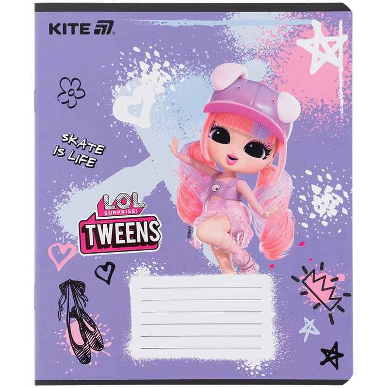 Тетрадь школьная Kite LOL LO25-234, 12 листов, линия