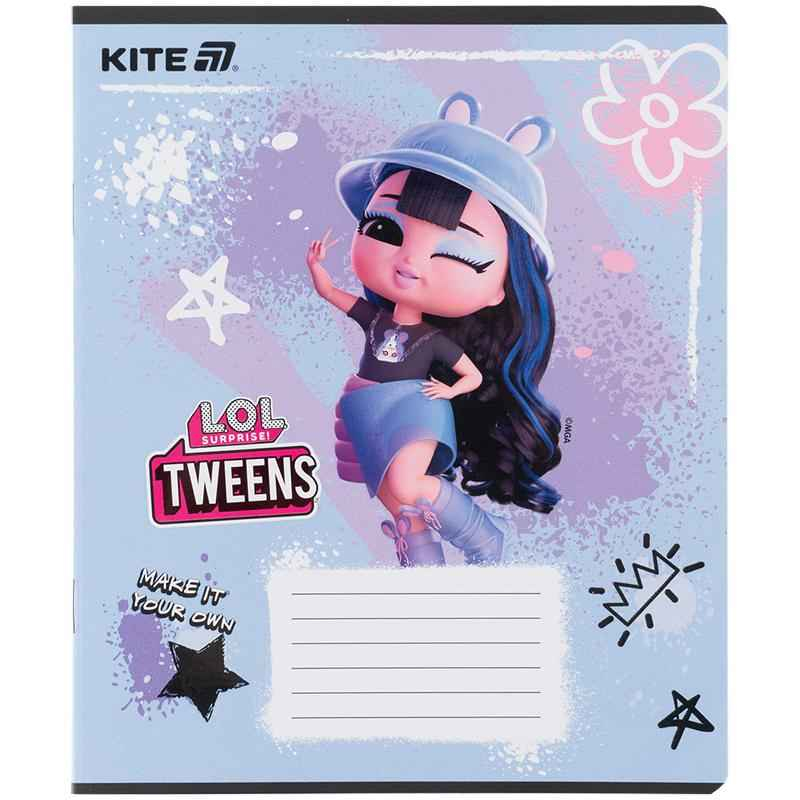 Тетрадь школьная Kite LOL LO25-234, 12 листов, линия