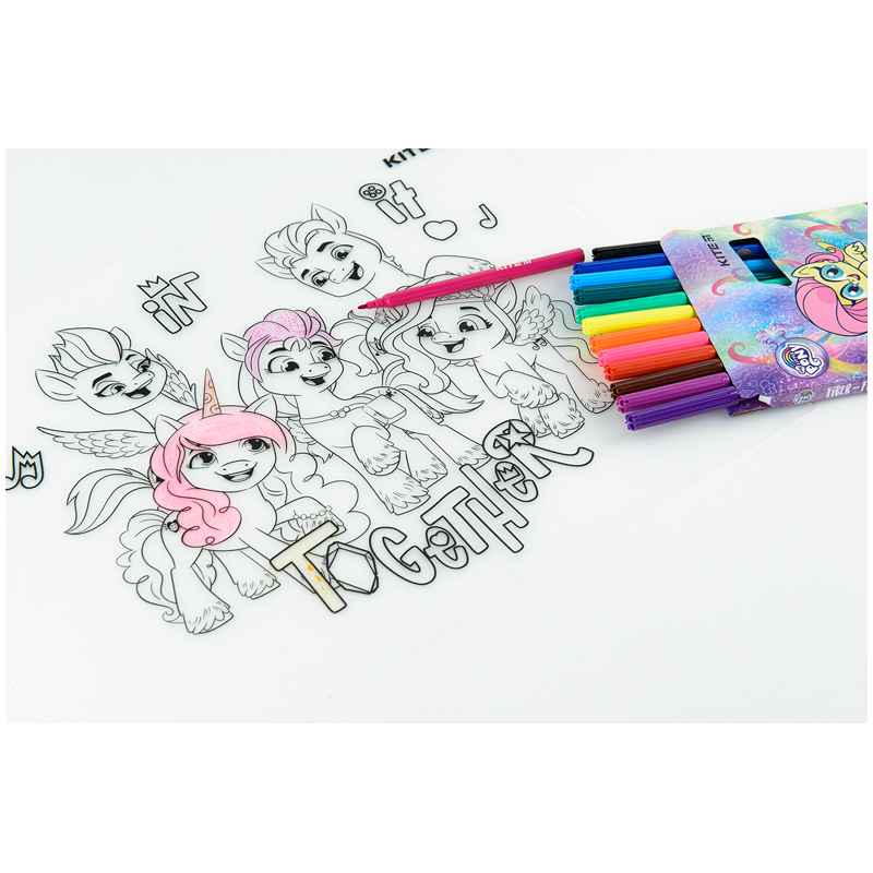 Підкладка розмальовка Kite My Little Pony LP22-424