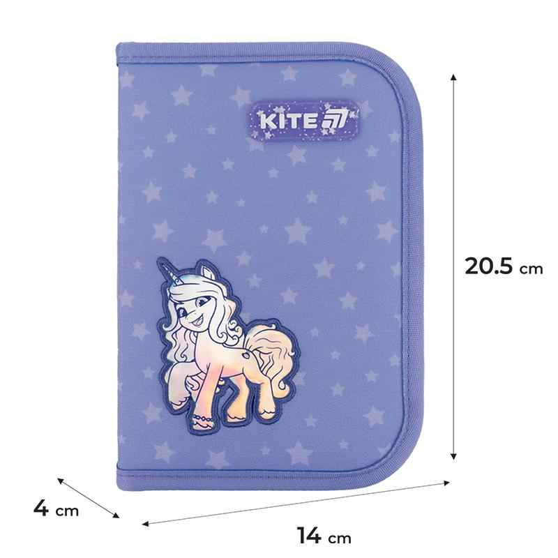 Пенал шкільний Kite My Little Pony LP25-622 без наповнення 1 відділення, 2 відворота