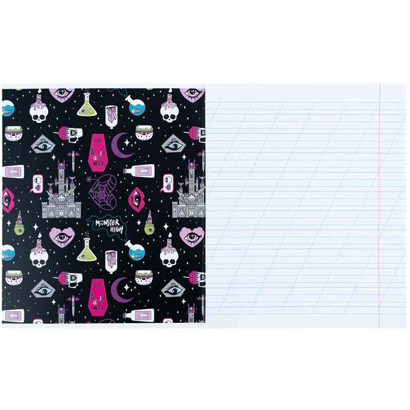 Зошит шкільний Kite Monster High MH25-235, 12 аркушів, коса лінія