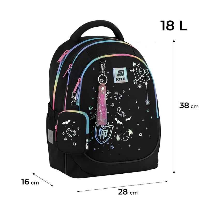 Рюкзак школьный Kite Education Monster High MH25-700M