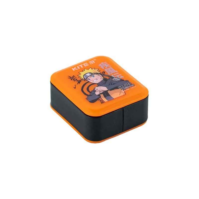 Точилка з контейнером прямокутна Kite Naruto NR24-116