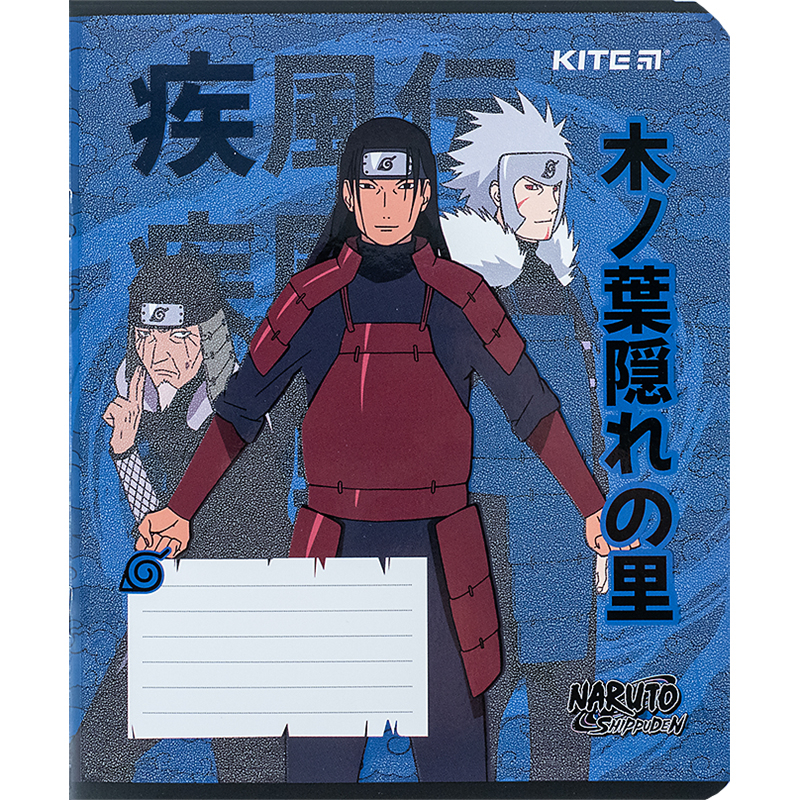 Тетрадь школьная Kite Naruto NR24-232, 12 листов, клетка