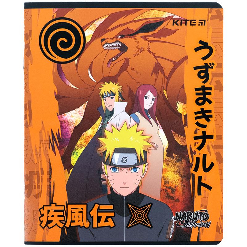 Зошит шкільний Kite Naruto NR24-239, 24 аркуша, лінія
