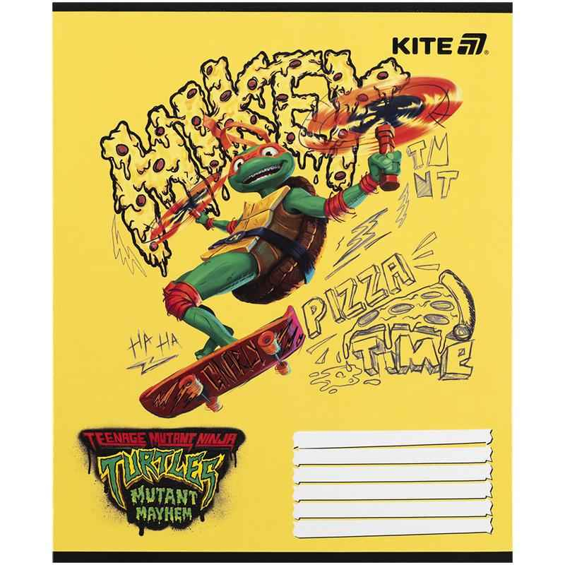 Зошит шкільний Kite Ninja Turtles NT25-235, 12 аркушів, коса лінія