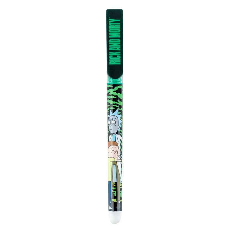 Ручка гелева "пиши-стирай" Kite Rick and Morty RM24-069, синя, 2 шт. у пеналі