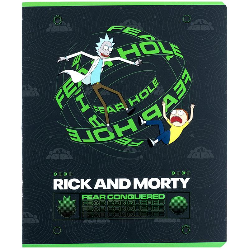 Зошит шкільний Kite Rick and Morty RM24-239, 24 аркуша, лінія
