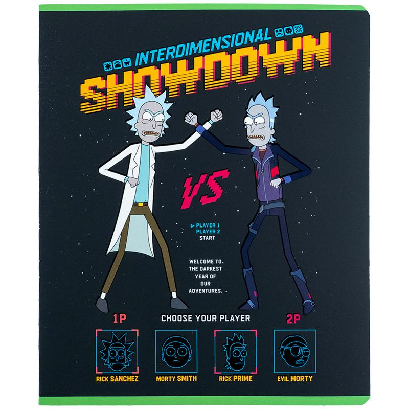 Зошит шкільний Kite Rick and Morty RM24-239, 24 аркуша, лінія