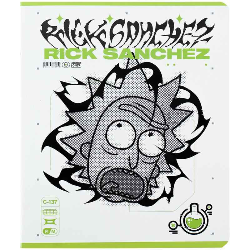 Зошит шкільний Kite Rick and Morty RM24-259, 48 аркушів, клітинка