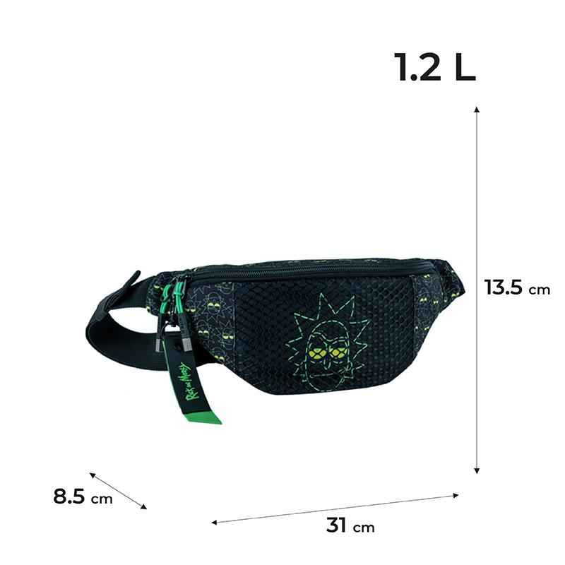 Сумка-бананка Kite Education teens Rick and Morty RM24-2770