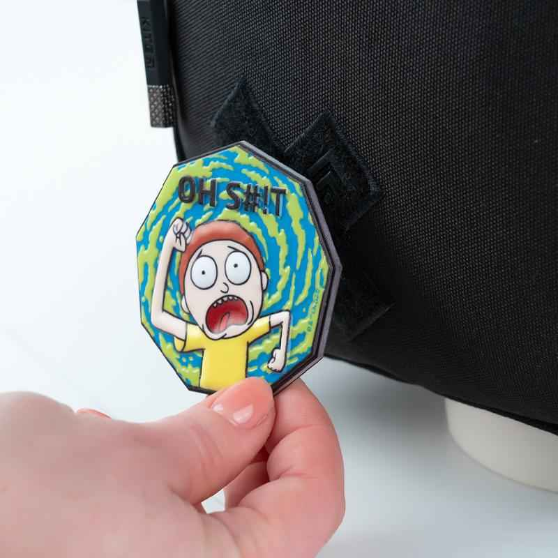 Бейдж на липучке Kite Rick and Morty RM24-3011-2