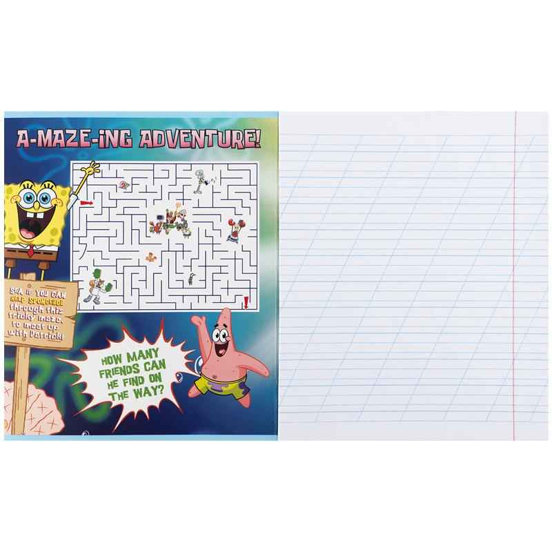 Зошит шкільний Kite SpongeBob SquarePants SB25-235, 12 аркушів, коса лінія