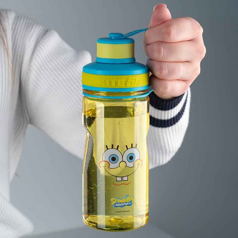 Пляшечка для води Kite Sponge Bob SB25-397, 500 мл, жовта