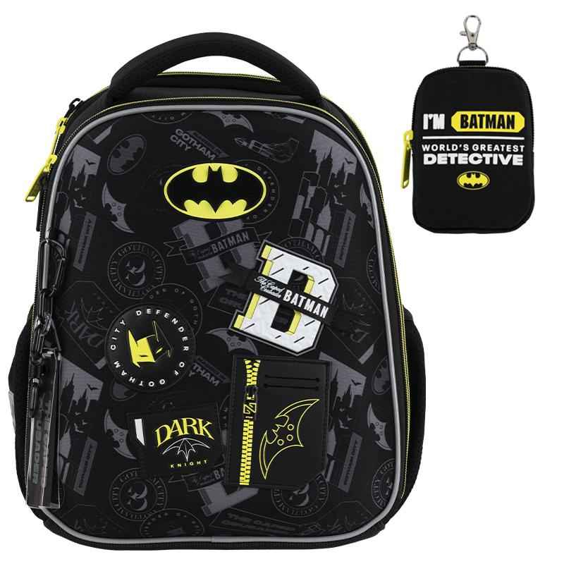 Шкільний набір Kite DC Batman SET_DC25-555S (рюкзак, пенал, сумка)