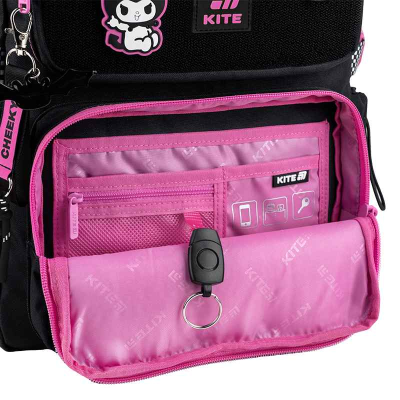 Шкільний набір Kite Kuromi SET_HK25-1022M (рюкзак, пенал, сумка)