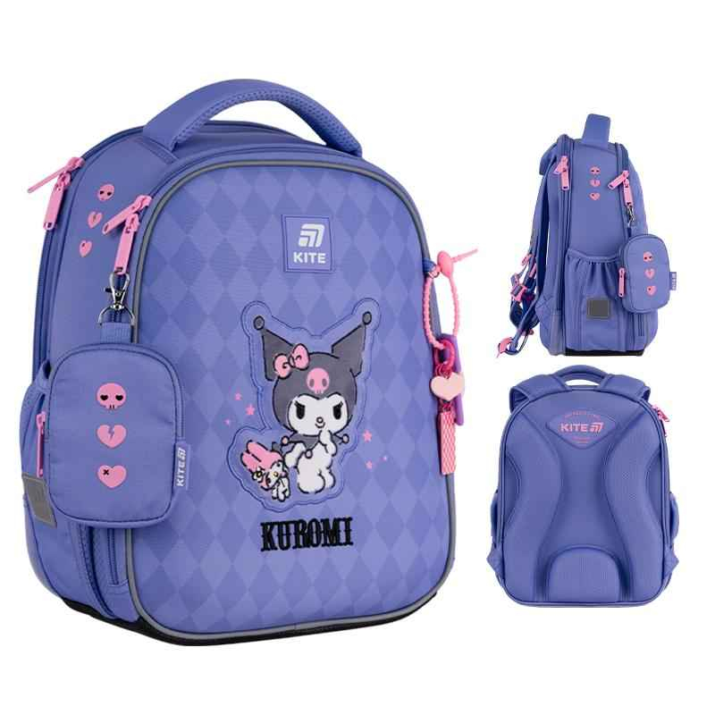 Школьный набор Kite Kuromi SET_HK25-555S-2 (рюкзак, пенал, сумка)