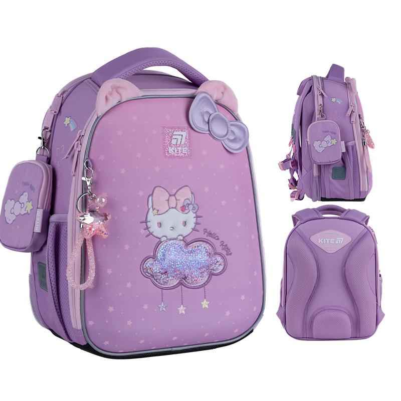 Школьный набор Kite Hello Kitty SET_HK25-555S (рюкзак, пенал, сумка)