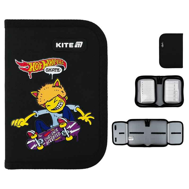 Школьный набор Kite Hot Wheels Skate SET_HW25-531M (рюкзак, пенал, сумка)