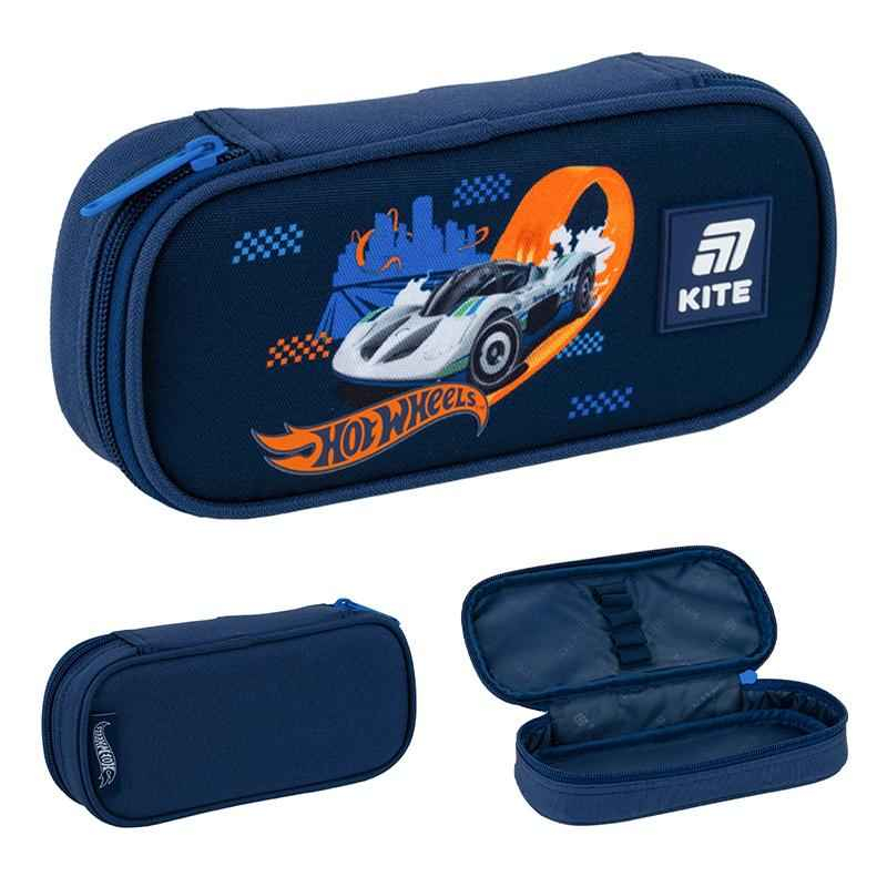 Школьный набор Kite Hot Wheels SET_HW25-724S (рюкзак, пенал, сумка)