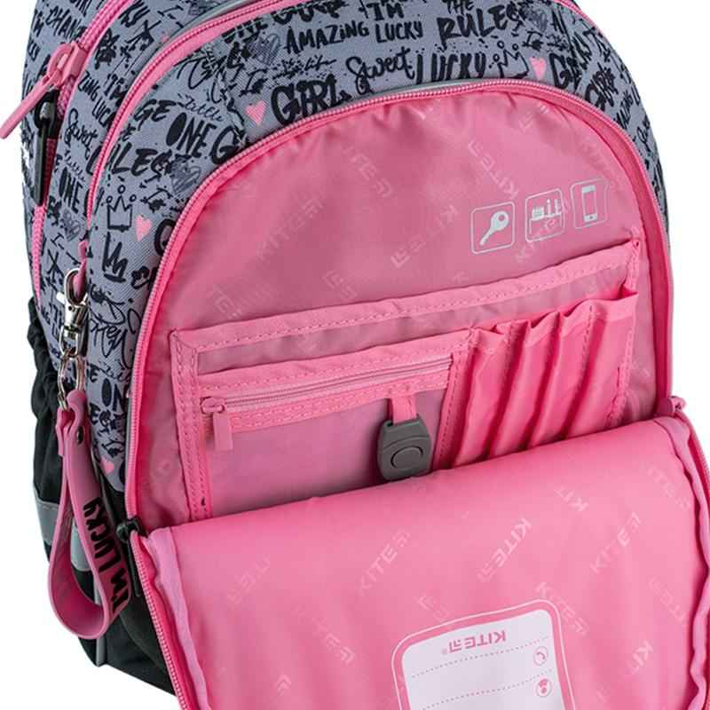 Школьный набор Kite Lucky Girl SET_K24-700M-2 (рюкзак, пенал, сумка)
