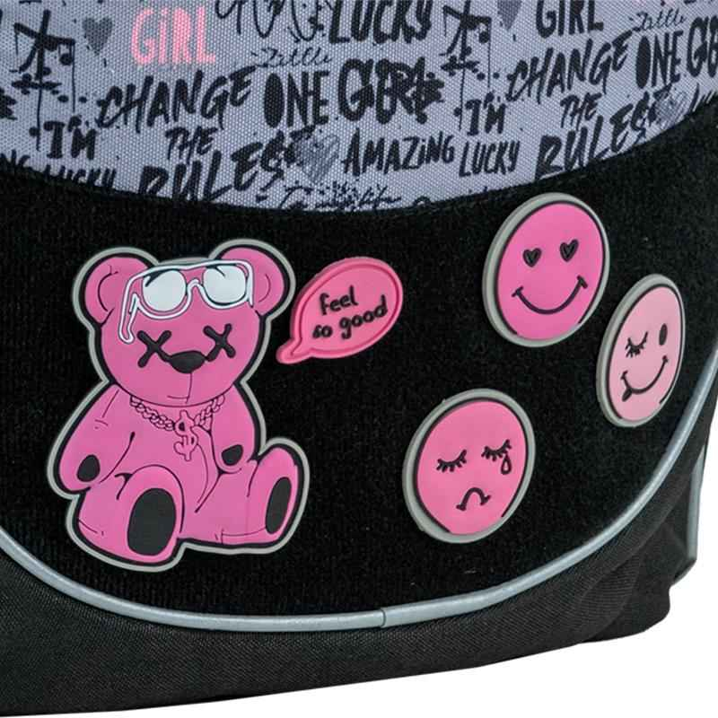 Школьный набор Kite Lucky Girl SET_K24-700M-2 (рюкзак, пенал, сумка)