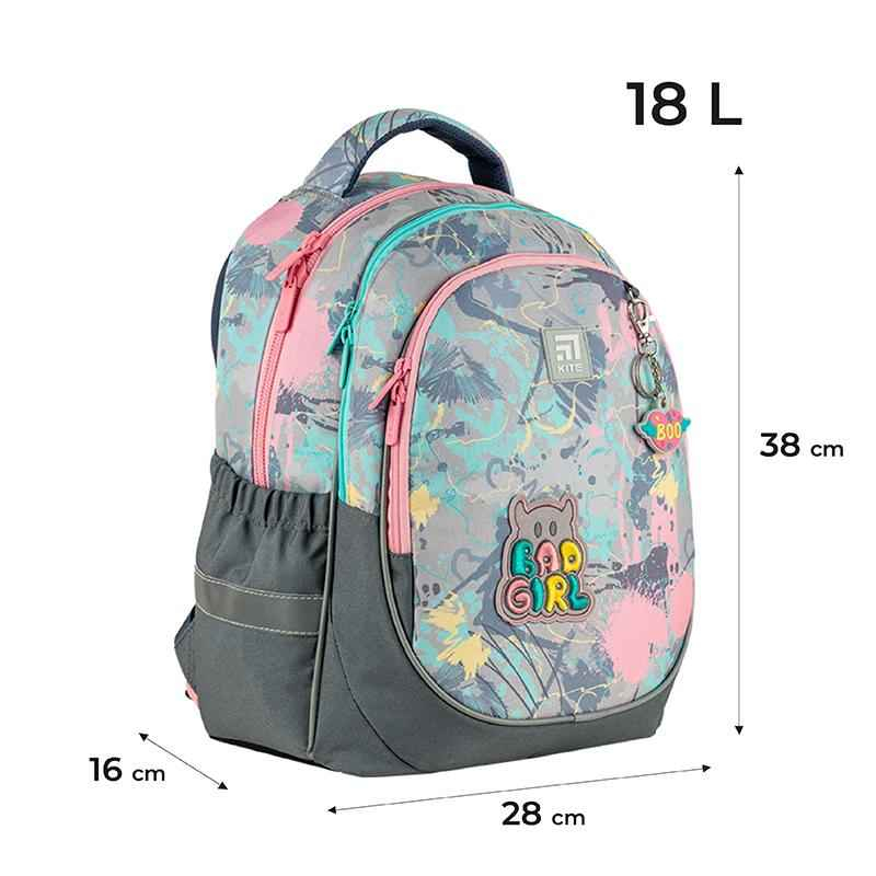 Шкільний набір Kite Bad Girl SET_K24-700M-3 (рюкзак, пенал, сумка)