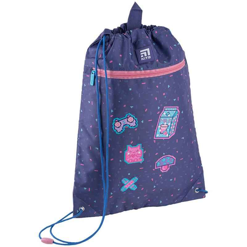 Шкільний набір Kite Pixel Love SET_K24-770M-1 (рюкзак, пенал, сумка)