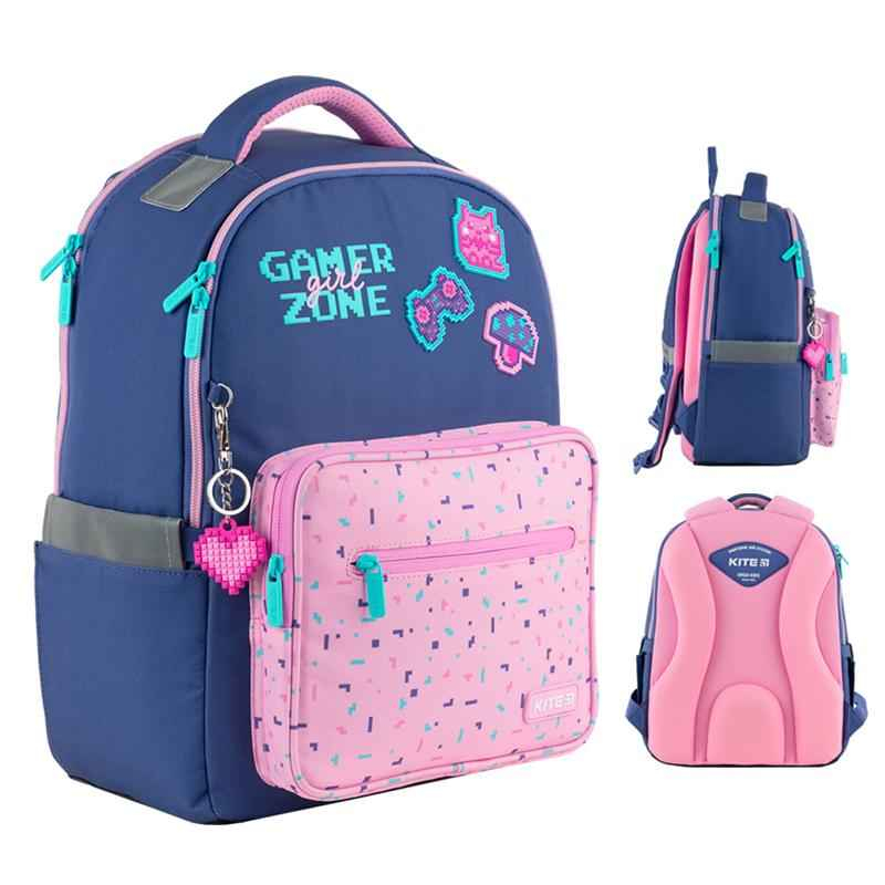 Шкільний набір Kite Pixel Love SET_K24-770M-1 (рюкзак, пенал, сумка)