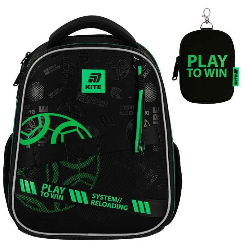 Шкільний набір Kite Play&Win SET_K25-555S-2 (рюкзак, пенал, сумка)