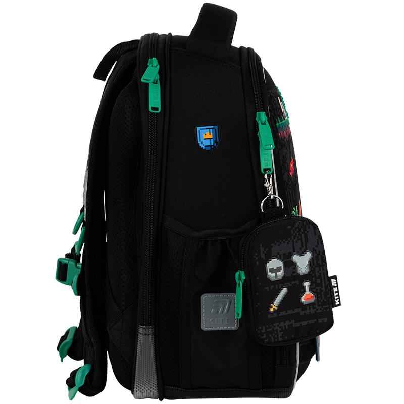 Шкільний набір Kite Pixel Game SET_K25-555S-4 (рюкзак, пенал, сумка)