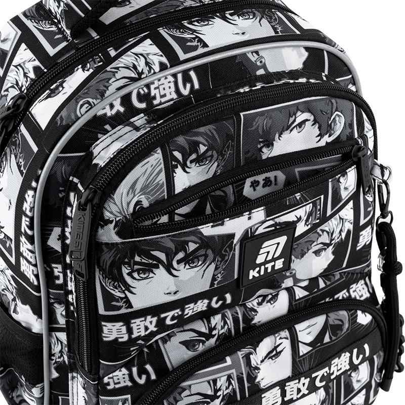 Шкільний набір Kite Anime Boy SET_K25-773M-4 (рюкзак, пенал, сумка)