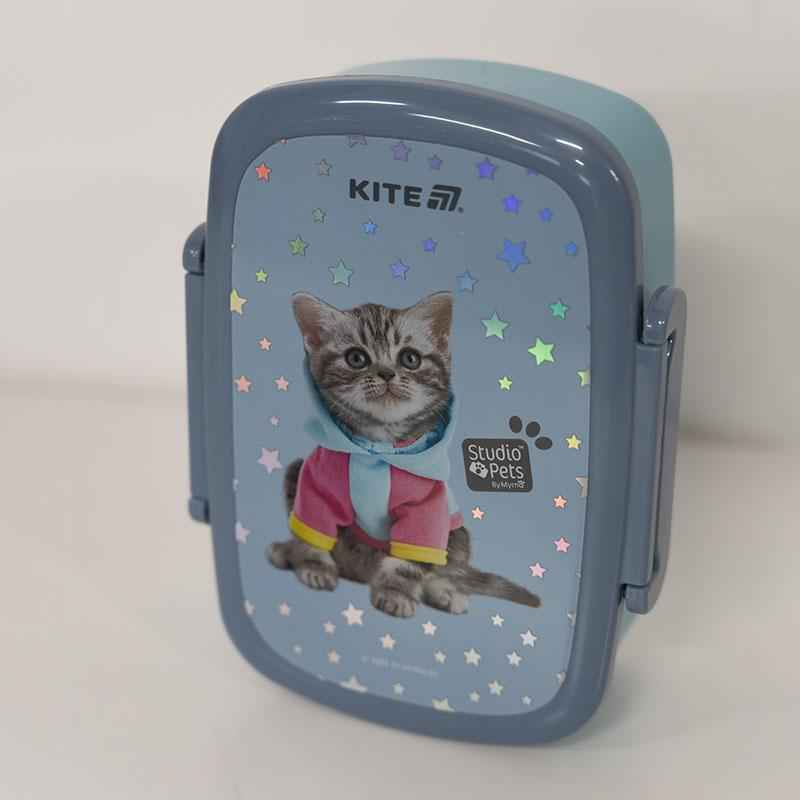 Ланчбокс с наполнением Kite Studio Pets SP25-163, 750 мл