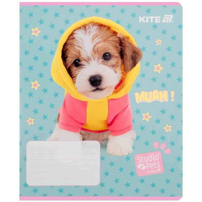Зошит шкільний Kite Studio Pets SP25-234, 12 аркушів, лінія