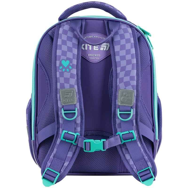Ортопедична спинка рюкзака Kite SP25-555S-2 із системою Ergo Kids – комфорт для спини школяра.