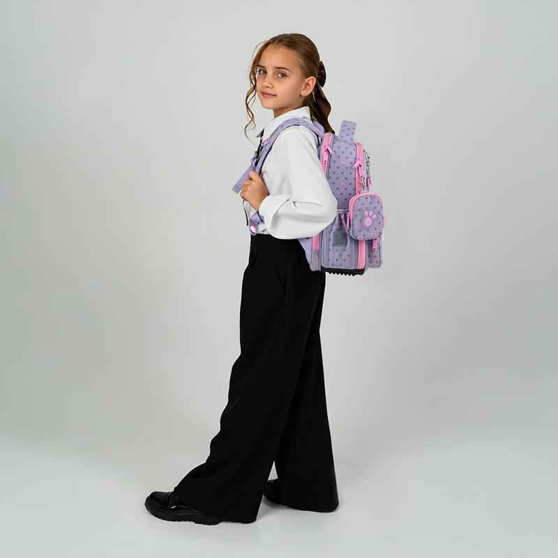 Рюкзак школьный каркасный Kite Education Studio Pets SP25-556M