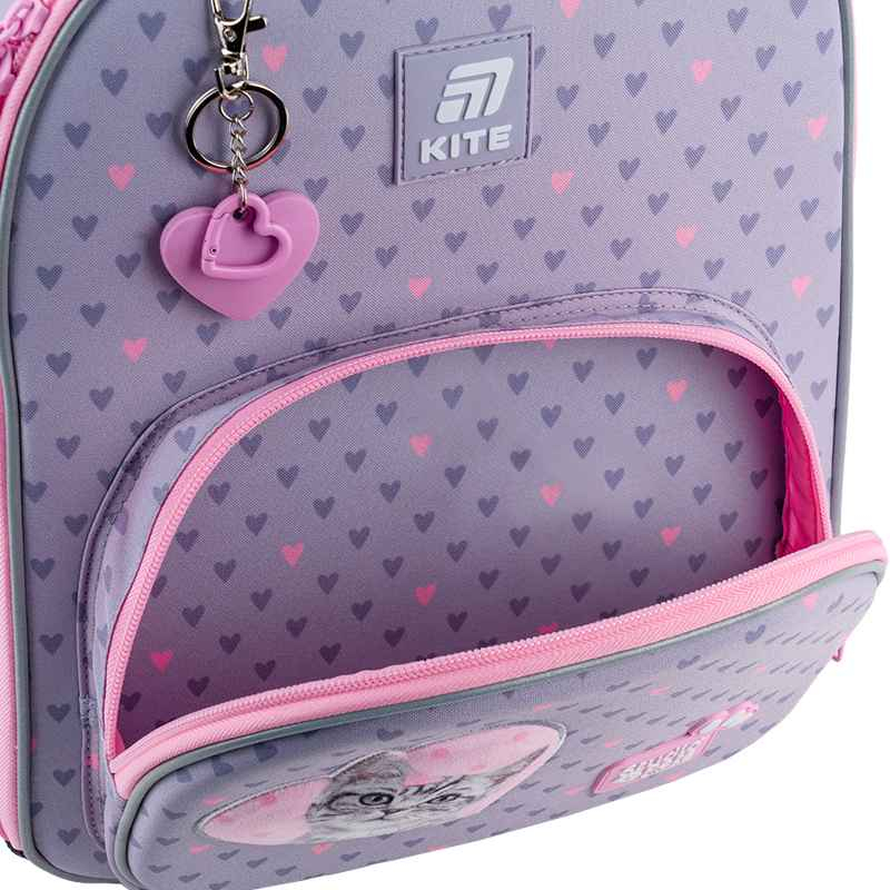 Рюкзак школьный каркасный Kite Education Studio Pets SP25-556M