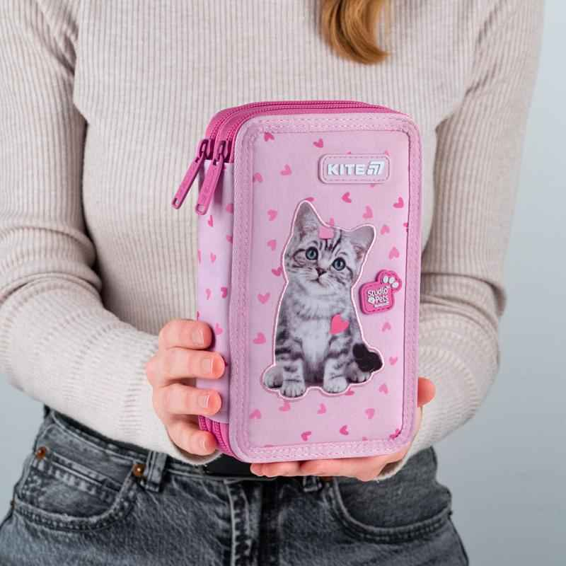 Пенал без наполнения Kite Studio Pets SP25-623, 2 отделения
